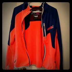 Fxr zip up hooded sweatshirt